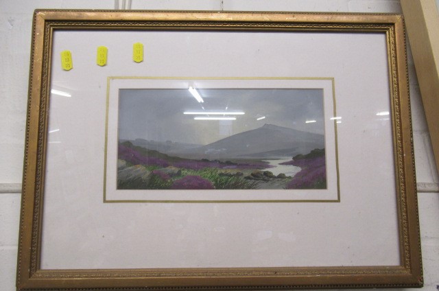 TWO GILT FRAMED PAINTINGS Image