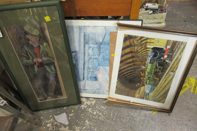 QUANTITY OF PICTURES INCLUDING A PASTEL  Image