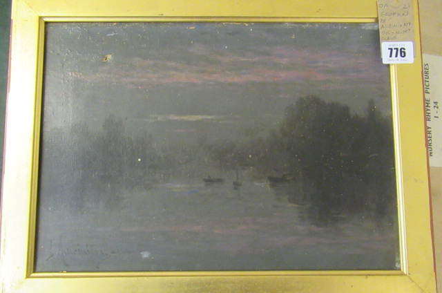 GEORGIA DE AUBININATE OIL    NIGHT SCENE Image
