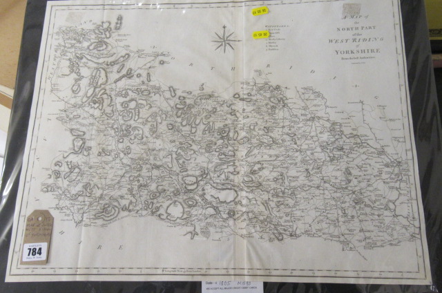 MAP OF WEST RIDING OF YORKSHIRE Image