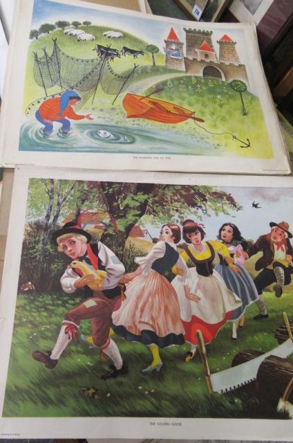 FOLDER OF 1960S NURSERY RHYMES ETC Image