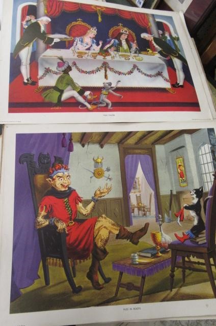 FOLDER OF 1960S NURSERY RHYMES ETC Image