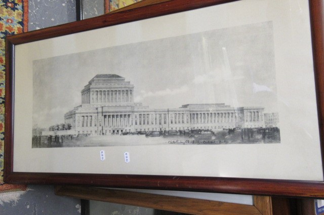 TWO FRAMED PRINTS Image