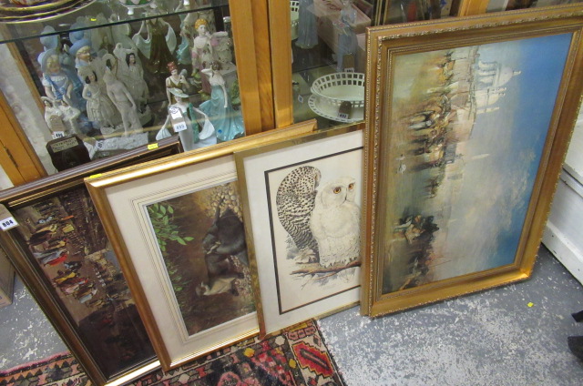 EIGHT FRAMED PICTURES Image