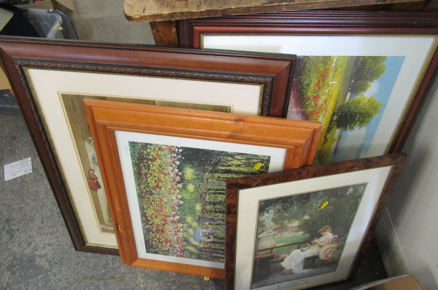 FOUR FRAMED PRINTS Image