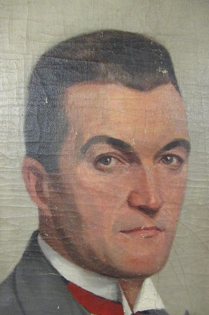 FRAMED OIL PORTRAIT Image