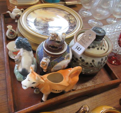 TRAY OF CERAMICS Image