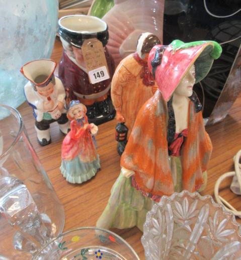 QUANTITY OF ROYAL DOULTON FIGURES INCLUDING LITTLE MISTRESS AND RHODA Image