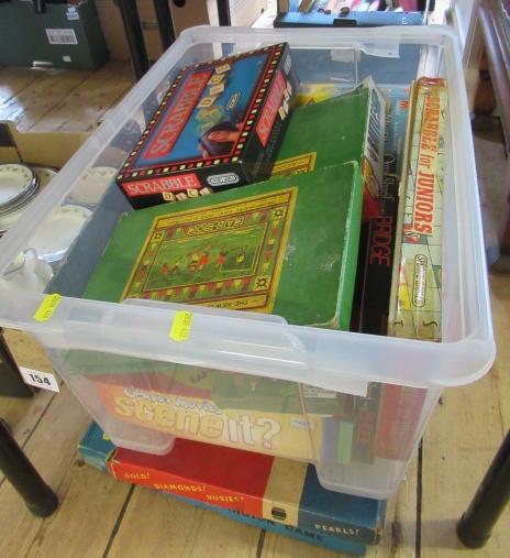 BOX OF BOARD GAMES Image