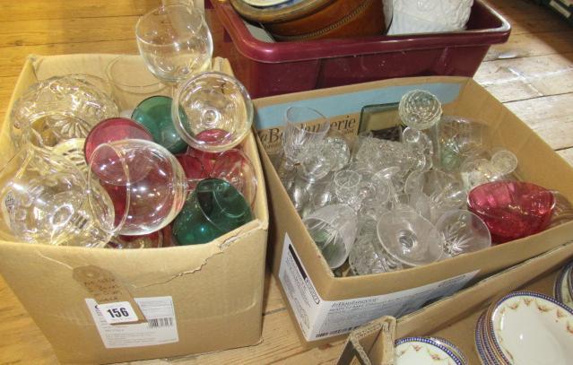 TWO BOXES OF GLASS Image