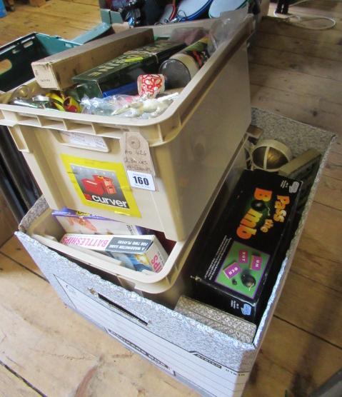 TWO BOXES OF GAMES Image