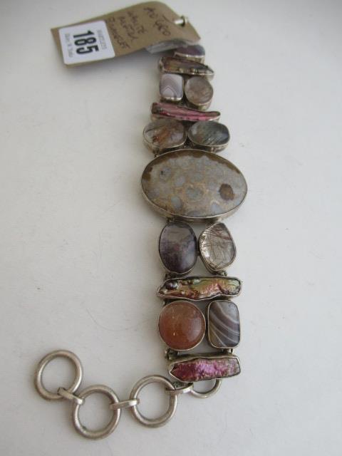 WHITE METAL BRACELET Image