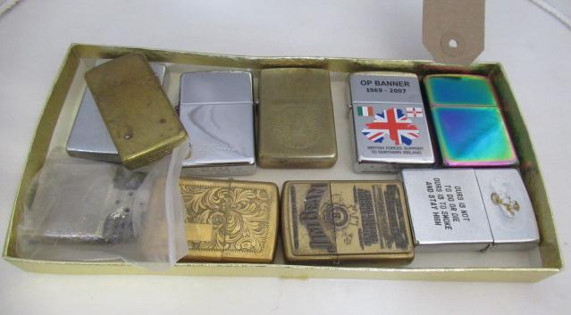 QUANTITY OF ZIPPO LIGHTERS Image