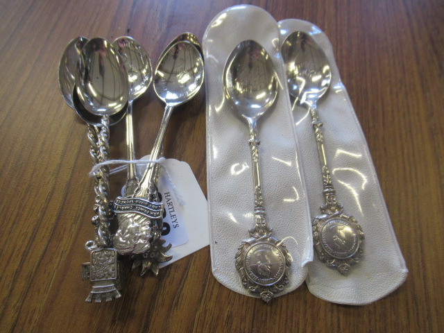 QUANTITY OF SILVER SPOONS Image