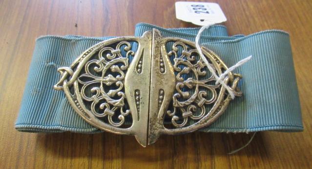 1959 VINTAGE NURSES SILVER BUCKLE Image
