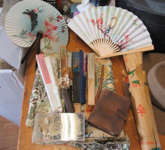 ORIENTAL JACKET AND FANS ETC Image