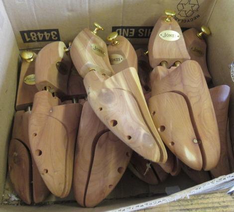 THREE PAIRS OF GENTS JONES SHOE STRETCHERS AND TWO OTHER PAIRS Image