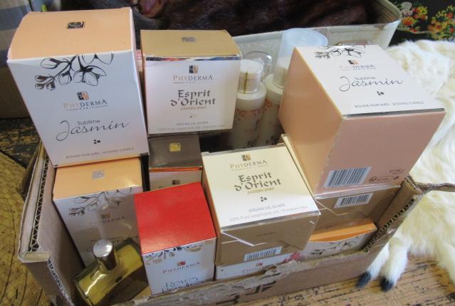 QUANTITY OF PHYDERMA PRODUCTS AND OTHER PERFUMES AND SOAPS Image