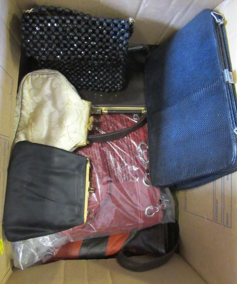 BOX OF HANDBAGS Image