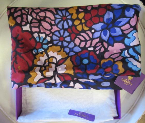 BNIB LIBERTY OF LONDON LARGE SILK SCARF Image