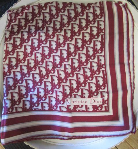 CHRISTIAN DIOR SILK SCARF Image
