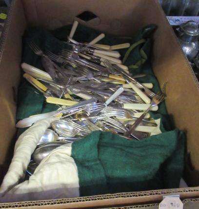 BOX OF CUTLERY Image