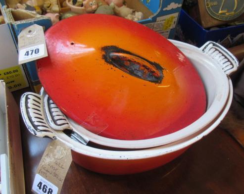 TWO CAST IRON STOCK POTS Image