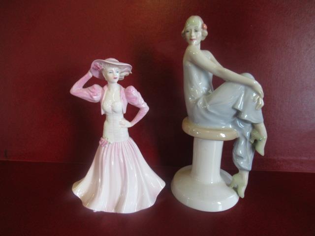 ROYAL DOULTON AND COALPORT FIGURES Image