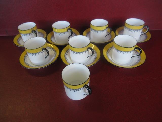 ROYAL DOULTON ESPRESSO CUPS AND SAUCERS Image