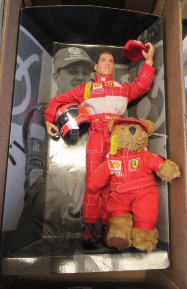 SCHUMACHER DOLL AND A TEDDY Image