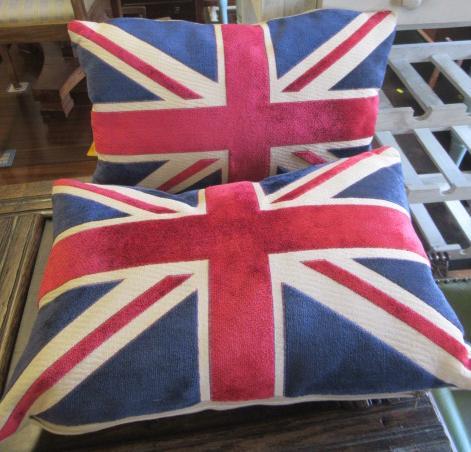 PAIR OF UNION JACK CUSHIONS Image