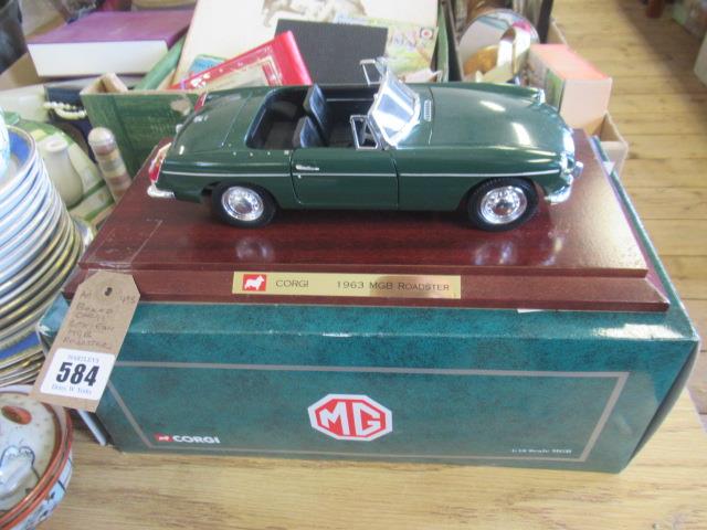 BOXED CORGI LIMITED EDITION MGB ROADSTER Image