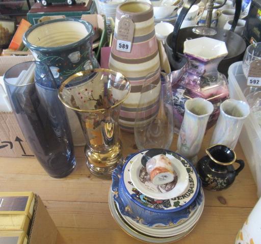 QUANTITY OF VASES ETC Image