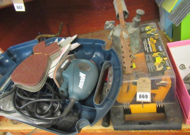 QUANTITY OF TOOLS INCLUDING SHARPENER Image