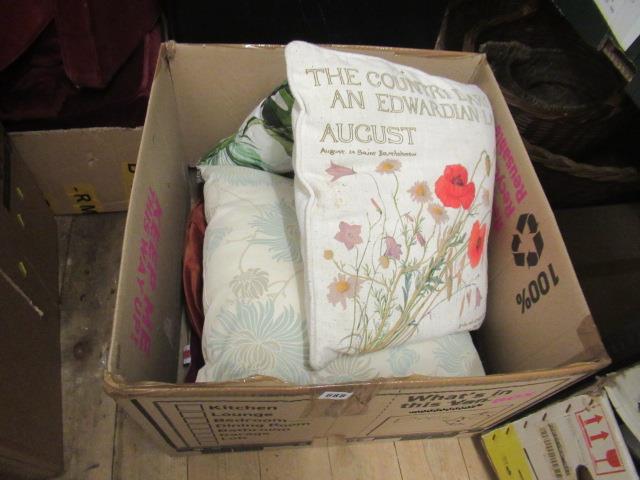 BOX OF CUSHIONS Image