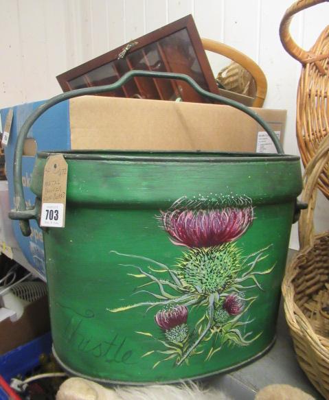 PAINTED METAL COAL BUCKET Image