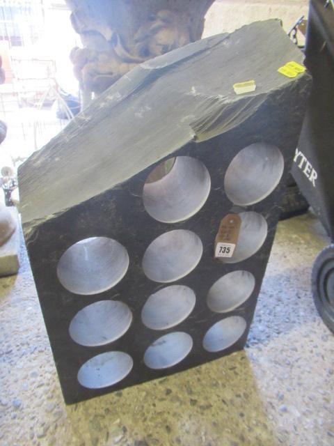 SLATE WINE RACK Image