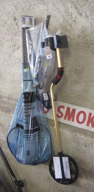 OXKERS METAL DETECTOR AND A PATIO HEATER Image