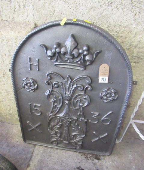 CAST IRON FIRE BACK Image