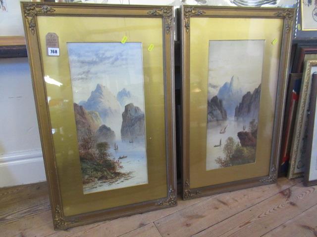 FIVE FRAMED PICTURES Image