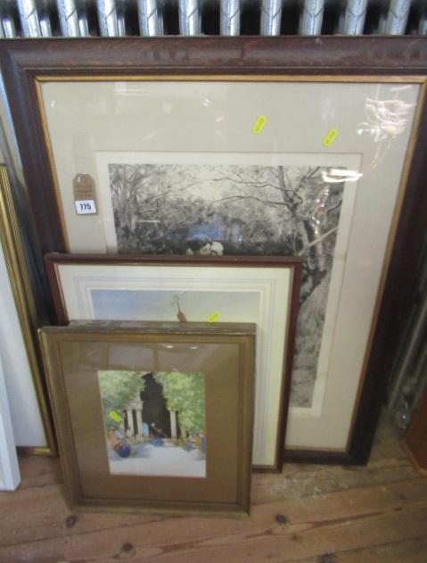 FOUR FRAMED PICTURES Image