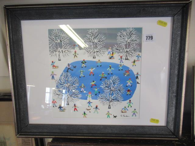 GORDON BARKER SNOW SCENE PICTURE Image