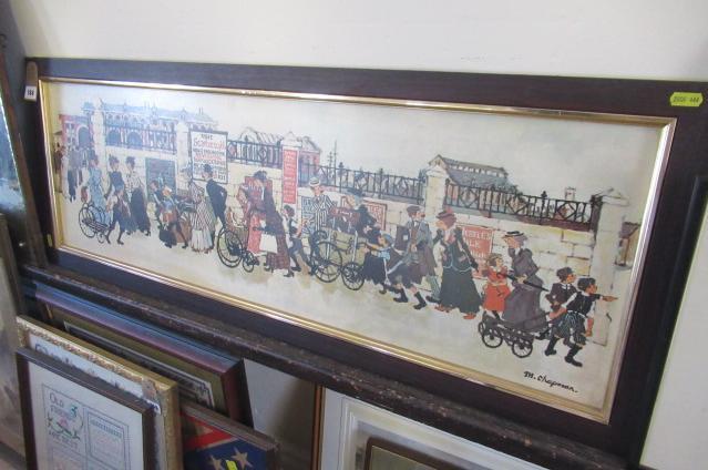 MARGARET CHAPMAN PRINT EDWARDIAN ERA SCENE Image