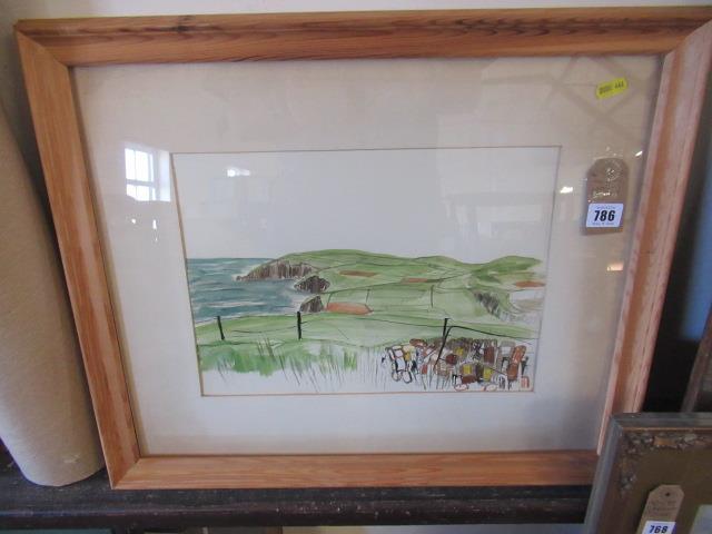 1950S/60S WATERCOLOUR LANDSCAPE Image