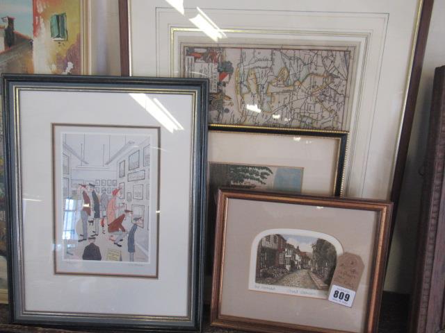 FOUR PRINTS INCLUDING G W BIRKS Image