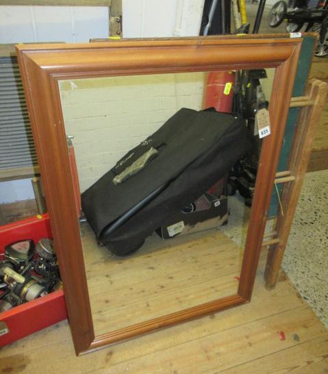 PINE FRAMED MIRROR Image