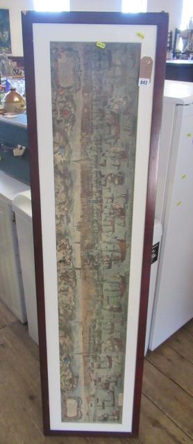 PANORAMIC HARBOUR SCENE RELATING TO CHRISTOPHER COLUMBUS Image