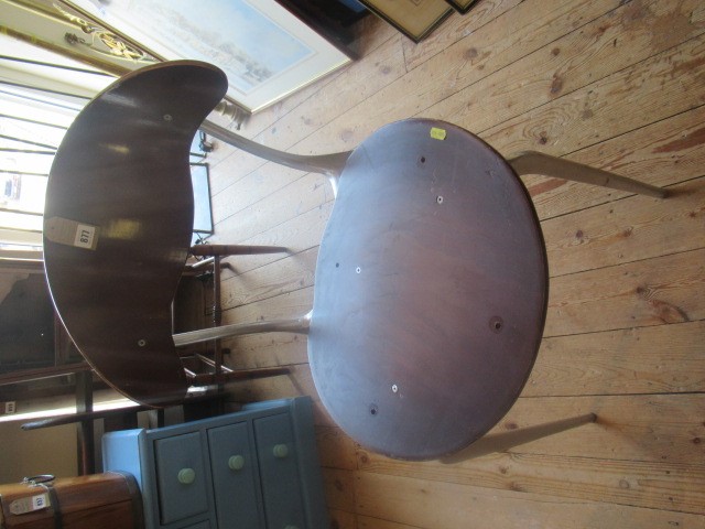 SIX MODERNIST ALUMINIUM AND PLYWOOD CHAIRS Image