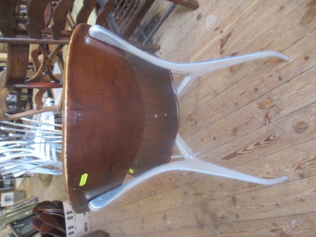 SIX MODERNIST ALUMINIUM AND PLYWOOD CHAIRS Image