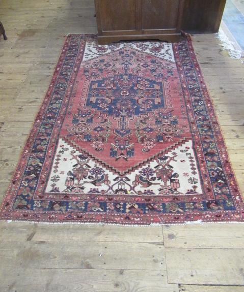 RED AFGHAN RUG Image